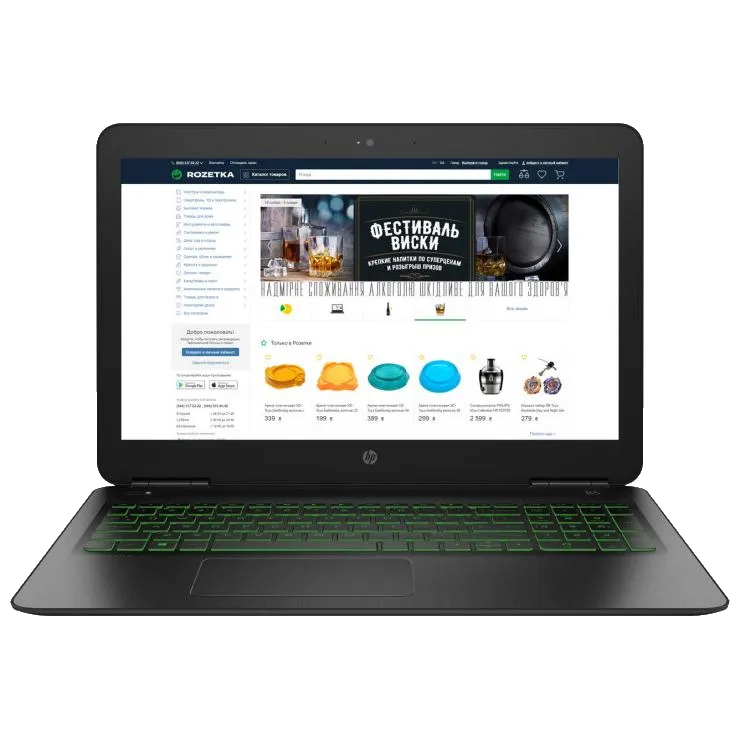 Замена экрана HP 15-BC418UR
