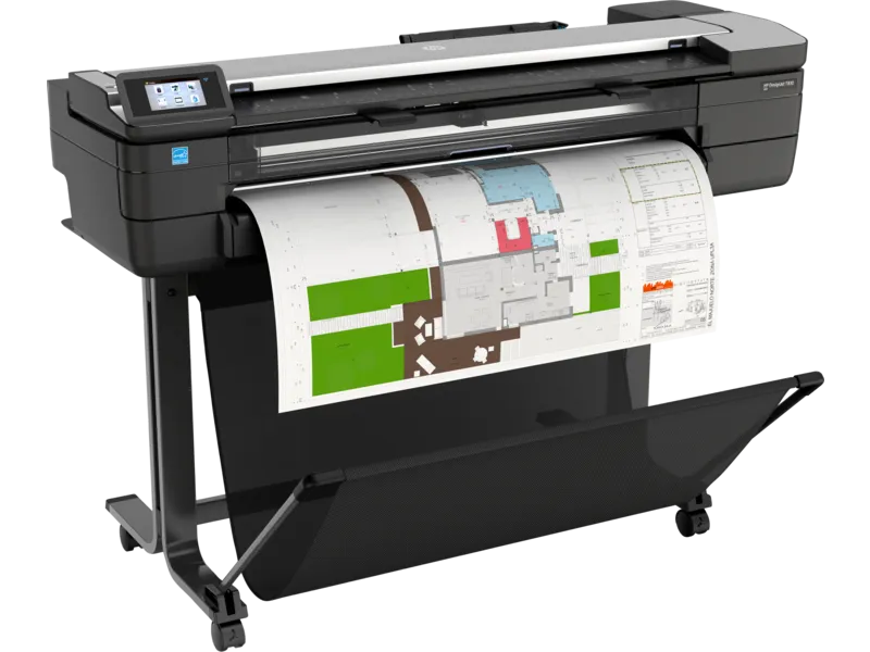 Устранение замятия HP DesignJet T830