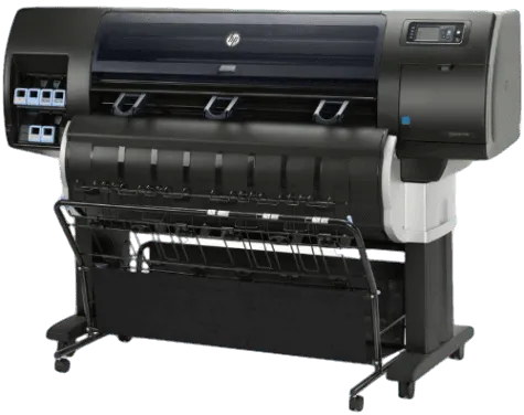 Устранение замятия HP Designjet T7200 Production