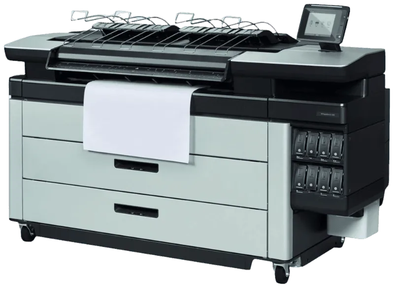 Устранение замятия HP PageWide XL 5000