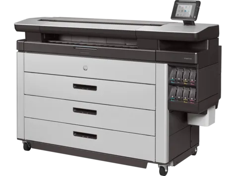 Устранение замятия HP PageWide XL 8000