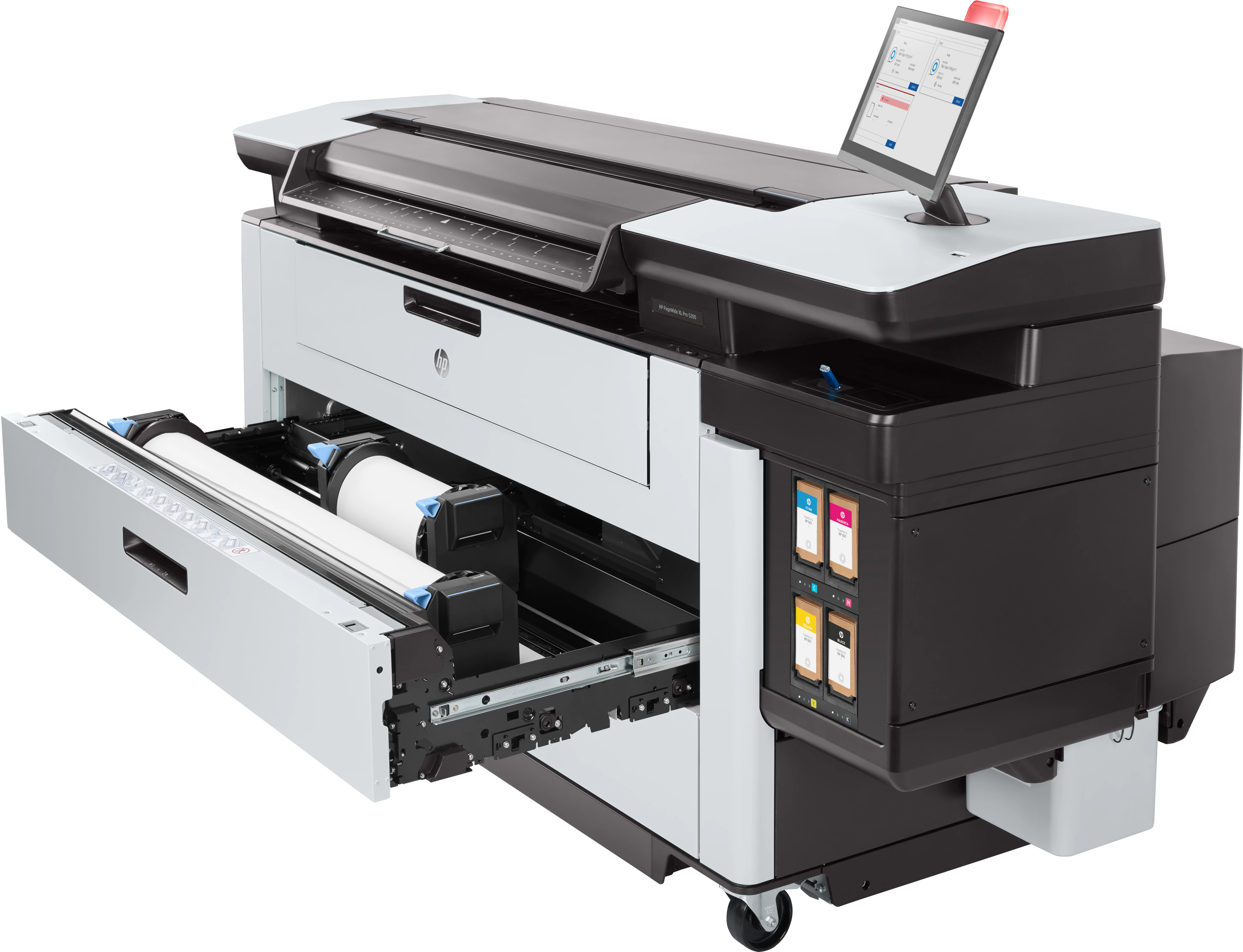 Устранение замятия HP PageWide XL 4200